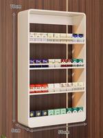 Étagère murale pour cigarettes, pour armoires à tabac, rangement multi-niveaux pour cigarettes, petit rangement pour les épiceries