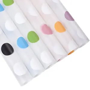 Роскошные подарки оберточная бумага красочные точки печати водонепроницаемый рулон бумаги