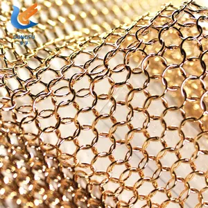 Soft Multi Color Metallic Sequin Fabric Metal Mesh Aluminum Chainmail Fabric  for Garment Party Decoration - China Metal Mesh, Wire Mesh