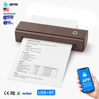 Impresora de Documentos sin Tinta Jiuyin N80 A4 con Batería de 1500mAh, Soporte SDK para Papel Térmico de 210mm/216mm, 203dpi, en Stock
