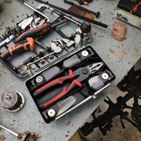 Pince multifonctionnelle professionnelle 5-en-1 la plus populaire XC 2025, dénudeur de fils manuel, kit d'outils personnalisable OEM, garantie 3 ans