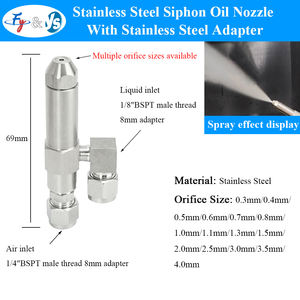 Buse d'huile de siphon en acier inoxydable YS pour accessoires de chaudière d'injection d'huile lourde Diesel <span class=keywords><strong>Jet</strong></span> de brûleur pièces de chaudière directes d'usine - Product Image 2