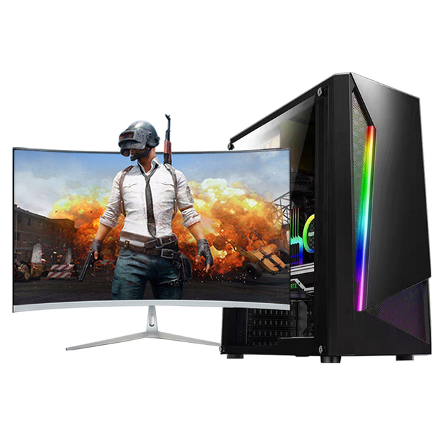 Wholesale Assembled Core I3/I5/I7 8GB Memory 256GB Solid State Host Computer Desktop for Home Office