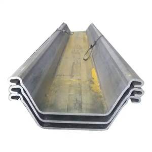 Pasokan langsung pabrik pelat baja anti air panjang 6/9/12m untuk lembaran tumpukan untuk pengalih banjir Sungai - Product Image 1