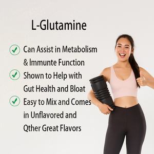 OEM ODM L-Glutamina en Polvo Salud Intestinal Digestión Energía Suplemento Energético Suplemento para la Salud Vegano Sin OMG - Product Image 3