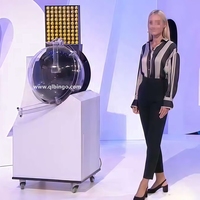 Machines de loterie personnalisées, consoles de jeu de bingo et machines de loterie de divertissement utilisant le mélange d'air et des lumières LED