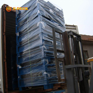 พาเลทกรงเหล็กชุบสังกะสีแบบจุ่มร้อนจากโรงงาน พร้อมด้วยผนังตาข่าย 4 ด้าน - Product Image 3