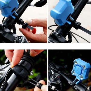 Lumière avant rechargeable par USB, sonnettes 140 DB pour guidon de <span class=keywords><strong>vélo</strong></span>, lumières de <span class=keywords><strong>vélo</strong></span> à LED avec haut-parleur de sonnette électrique - Product Image 6