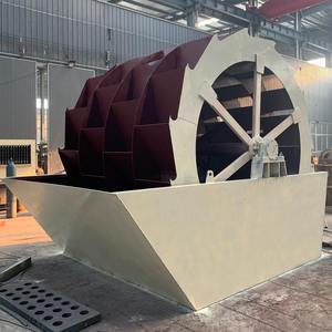 新型2026統合ホイール砂洗浄機-洗浄・回収2in1 50-100t/h処理能力 小規模砂利プラント建設・採掘用 - Product Image 1