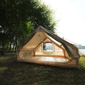 Economical <strong>3</strong>/4 Person Portable Air <strong>Tent</strong> Oversized Waterproof Outdoor <strong>Tent</strong> with Two <strong>Bedrooms</strong> for <strong>3</strong> Persons - Product Image 4