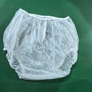 Pantaloni di plastica a basso prezzo copri pannolini per adulti in vinile <span class=keywords><strong>PVC</strong></span> pantaloni di plastica incontinenza per adulti supporto OEM - Product Image 2