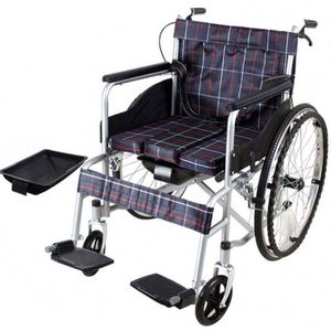 Fauteuil roulant sport Trump Lyjenny à dossier souple, bleu, noir et violet, roue D - Product Image 4