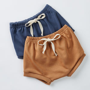 Celana pendek musim panas celana pendek katun tebal bayi laki-laki pakaian bayi baru lahir anak perempuan celana pendek Bloomer celana PP segitiga celana balita - Product Image 1