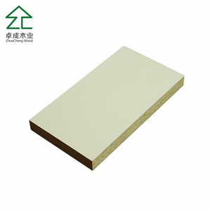Tùy chỉnh 1220x2440 <span class=keywords><strong>melamine</strong></span> ván 18 mét Gỗ ván dăm cho nhà bếp và phòng ngủ đồ nội thất hoàn thành bề mặt trực tiếp Ấn Độ - Product Image 6