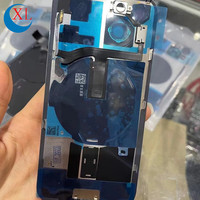 Cache arrière en verre de remplacement à grande ouverture pour batterie, directement de l'usine, pour iPhone 16, 16 Plus, 16 Pro, 16 Pro Max, 15, 14, 13, 12, 11 Pro Max Plus
