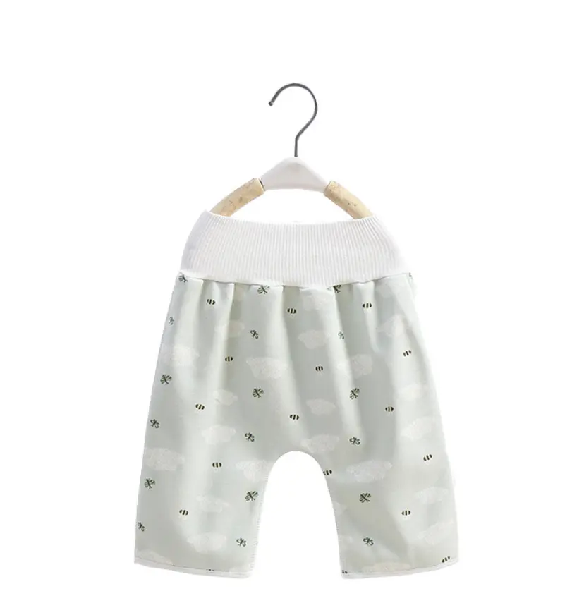 फैक्टरी थोक शिशु प्रशिक्षण पॉटी धो सकते हैं बच्चे कपड़ा डायपर 3D रिसाव की रोकथाम बच्चे अवशोषित निविड़ अंधकार प्रशिक्षण पैंट