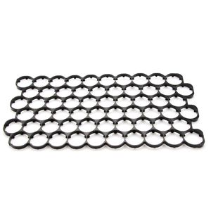 Support de batterie de vélo en ABS alvéolé pour cellules lithium 18650 – Accessoires de batterie de vélo haut de gamme - Product Image 1