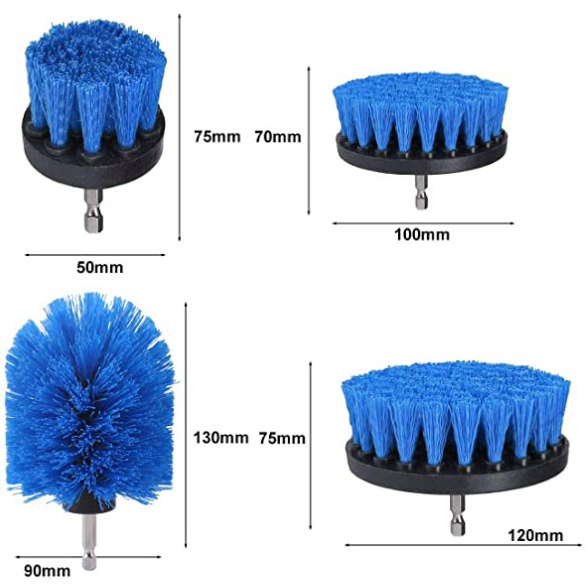 Cleaning Brushes Set Power Car Wash