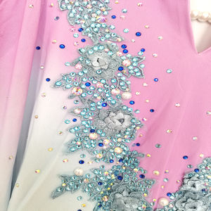 Combinaison de gymnastique pour hommes imprimée par sublimation personnalisée OEM Nouveaux garçons Entraînement de pratique Sport Gymnastique <span class=keywords><strong>Justaucorps</strong></span> Tissu Salle de bal - Product Image 3