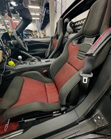 Carbon-Faser Rennsitz Leichtgewichtiger Maßgefertigter Leder-Tuning-Sitz Universeller Sport-Rennsitz für Autos
