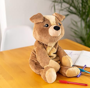 4.5lb Jouets unisexes adorables en <span class=keywords><strong>peluche</strong></span> pour chiens brodés pour enfants, adolescents et adultes Chien sensoriel en <span class=keywords><strong>peluche</strong></span> - Product Image 2