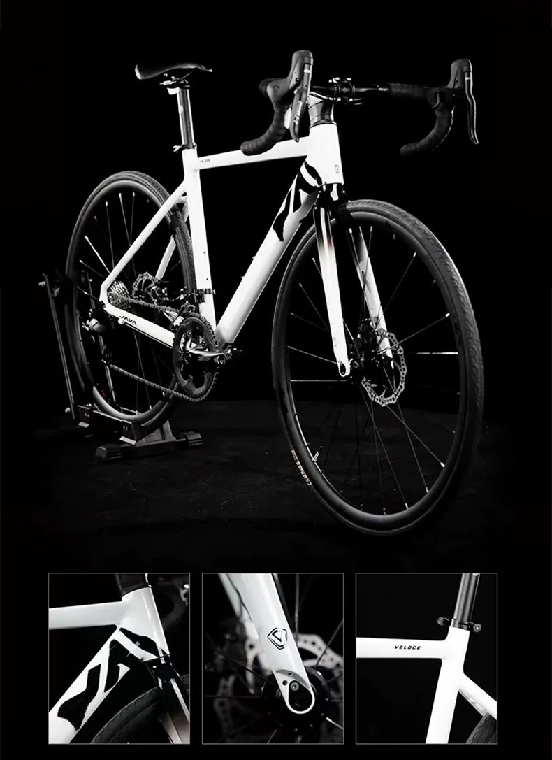 レーシングバイク大人用アルミ合金フレーム自転車Java VELOCE L-TWOO