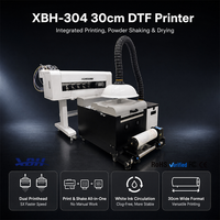 Imprimante DTF 30cm I3200 XP600 I1600 avec Agitateur Électrique pour Transfert Thermique sur Tissu et Vêtements, Machine d'Impression Format A3