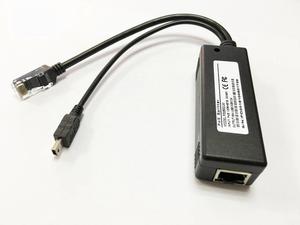 Energía sobre Ethernet Micro <span class=keywords><strong>USB</strong></span> macho de 48V a 5V 2A 10W activo POE Splitter - Product Image 6