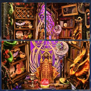 Kit de Manualidades para Crear un Rincón de Lectura <span class=keywords><strong>con</strong></span> los Doce Signos del Zodiaco - Juego Completo de 12 Rincones de Lectura <span class=keywords><strong>con</strong></span> Diseños de Escenas en Miniatura Detallados - Product Image 6