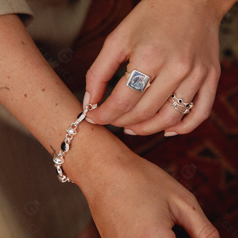 Gemnel 2025 Fashion 925 Sterling Silver Plating 18k Gold