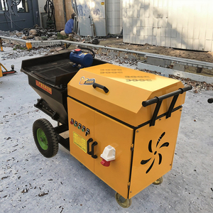 Máy trát tường xi măng tự động 30 L/phút máy phun vữa với các thành phần lõi bơm và động cơ bao gồm - Product Image 2