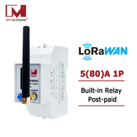 Compteur d'électricité monophasé bidirectionnel LoRa EU868 AS923 MHz, compteur intelligent IoT LoRaWAN