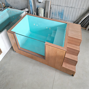Piscina Elevada de Fibra de Vidrio para Exteriores, Tamaño Completo, Equipo Multifuncional de Fibra en Oferta, Piscinas Familiares Duraderas - Product Image 4