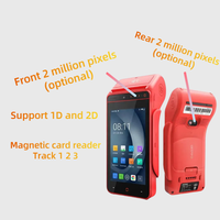 Dispositif terminal de paiement de point de vente portable à écran tactile Android 10 pratique pour la facturation intelligente