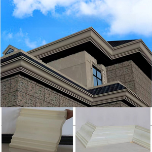 Nhà Máy Bán Cao End Bê Tông Mái Khuôn Nhựa Đúc Trong Nơi Trang Trí Dòng Mouldings Eave Xi Măng Cornice Xây Dựng Khuôn Mẫu - Product Image 3