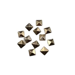 Square Nail Metal <b>Rivets</b> 8mmx8mm For <b>Clothing</b> Bags Shoes Hardware Decorations - Product Image 2