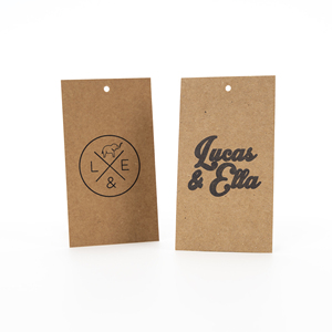 Tùy Chỉnh Tái Chế Kraft Treo <span class=keywords><strong>Tag</strong></span> Chuỗi In Đồ Trang Sức Treo Thẻ Đu Thẻ Với Logo Riêng Trên Quần Jean - Product Image 4