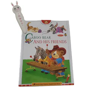 Caboo bear and his friends English language story picture book with reading pen