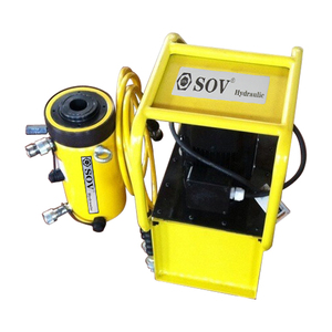 Vérin hydraulique à piston creux à double action 100T avec trou central - Product Image 6
