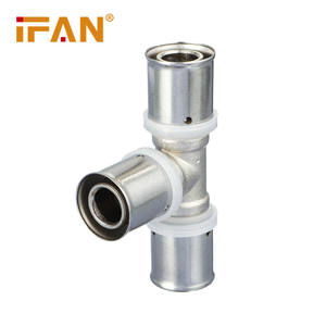 Ifan Hochwertige OEM-unterstützte China Factory Pex-Rohr verschraubung Pex-Verschraubung Kupfer-Press verschraubung - Product Image 3