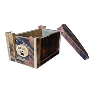 Urne funéraire en bambou de style américain pour adultes, écologique et personnalisable, pour cendres humaines B.S. Garantie internationale de 2 ans - Product Image 2