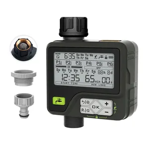 New Arrive Electronic Large LCD Display Automatic Irrigation System Garden Water Timer With 3/4 1/2 Hose Tap Connection
