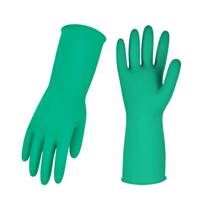 Gants de cuisine en silicone réutilisables épais, gants de nettoyage ménager, gants de protection imperméables pour enfants, toutes saisons - Product Image 1