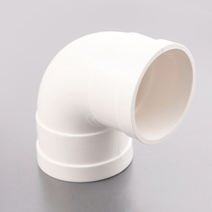 Fábrica de alta calidad precio barato Pvc plástico fontanería DWV 90 grados <span class=keywords><strong>codo</strong></span> tuberías y accesorios drenaje de agua - Product Image 2