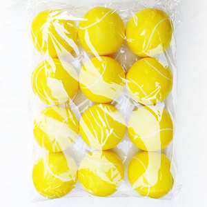 Balles anti-stress en mousse élastique colorée de 63 mm pour le tennis et le baseball, personnalisables, pour soulager l'anxiété – Produit transfrontalier - Product Image 4
