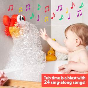 New <b>Kid</b> Child Party Cartoon Toy Automatic Bath <b>Bubble</b> Crab Toys - Product Image 5