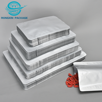 Mylar-Beutel Aluminium folien beutel klare Vakuum verpackung für Lebensmittel 3-seitige Versiegelung Vakuum beutel Lebensmittel qualität BPA-frei
