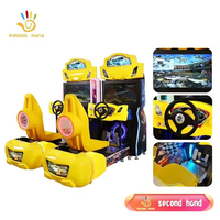 Golden-hand 2 joueurs monnayeur Outrun Indoor Amusement Multi Arcade Jeux Équipement Car Racing Game Machine