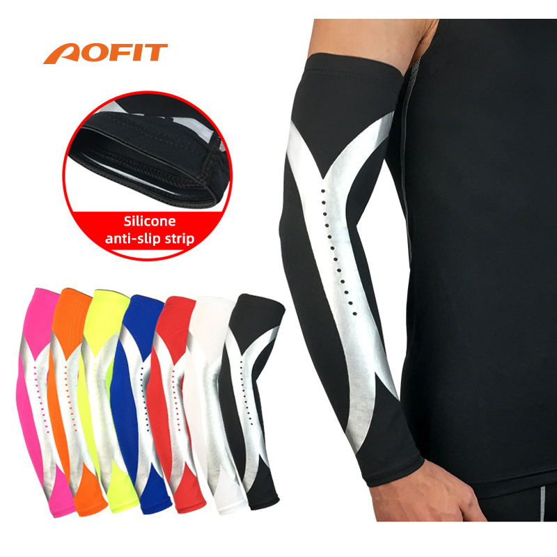 Sports Arm Sleeves Cooling Compression Cycling