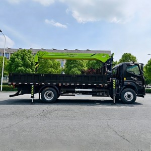Camión Grúa Foton Aumark 4x2 de 10 Toneladas con Pluma Rígida, Camión Grúa Telescópica Hidráulica de 12 Toneladas en Venta - Product Image 4